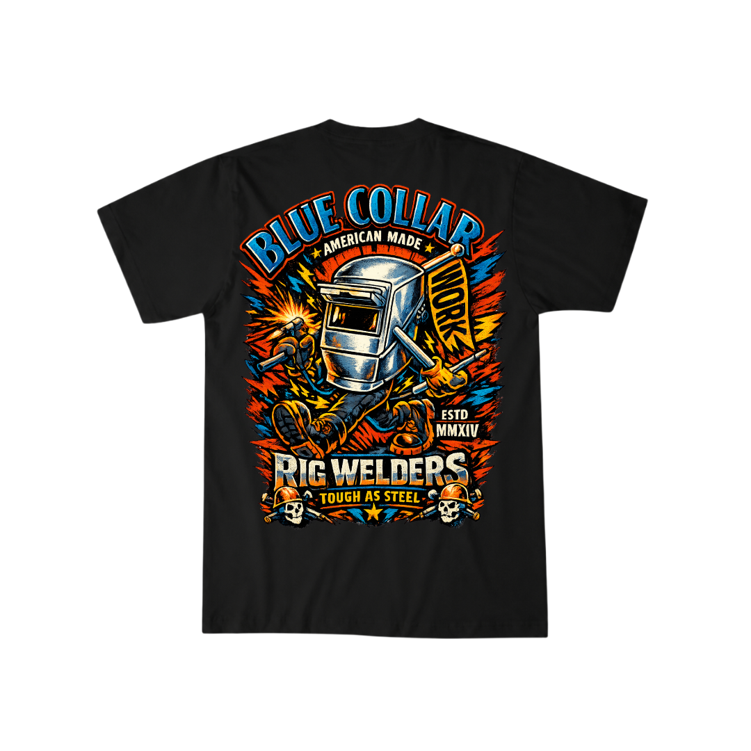 Craneaholics Rig Welder Premium T-Shirt | Workwear