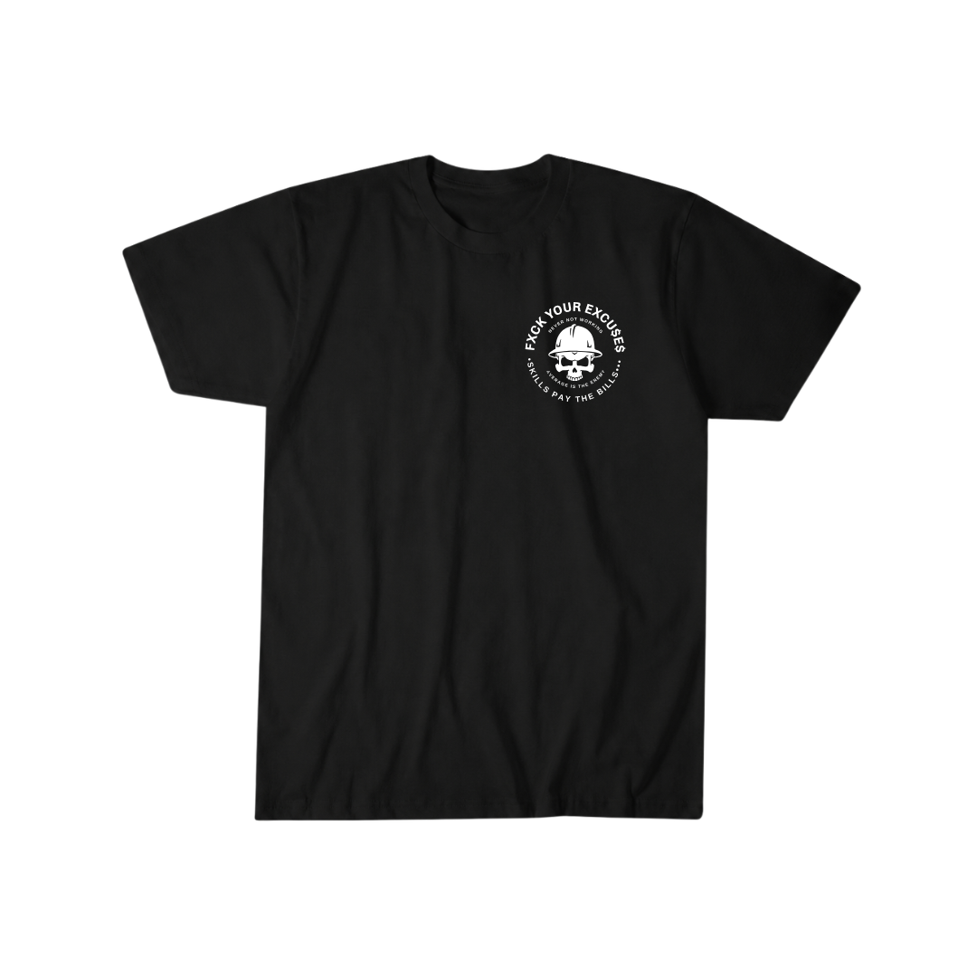 Craneaholics Skills Pay Bills Crane T-Shirt | Heavy Cotton