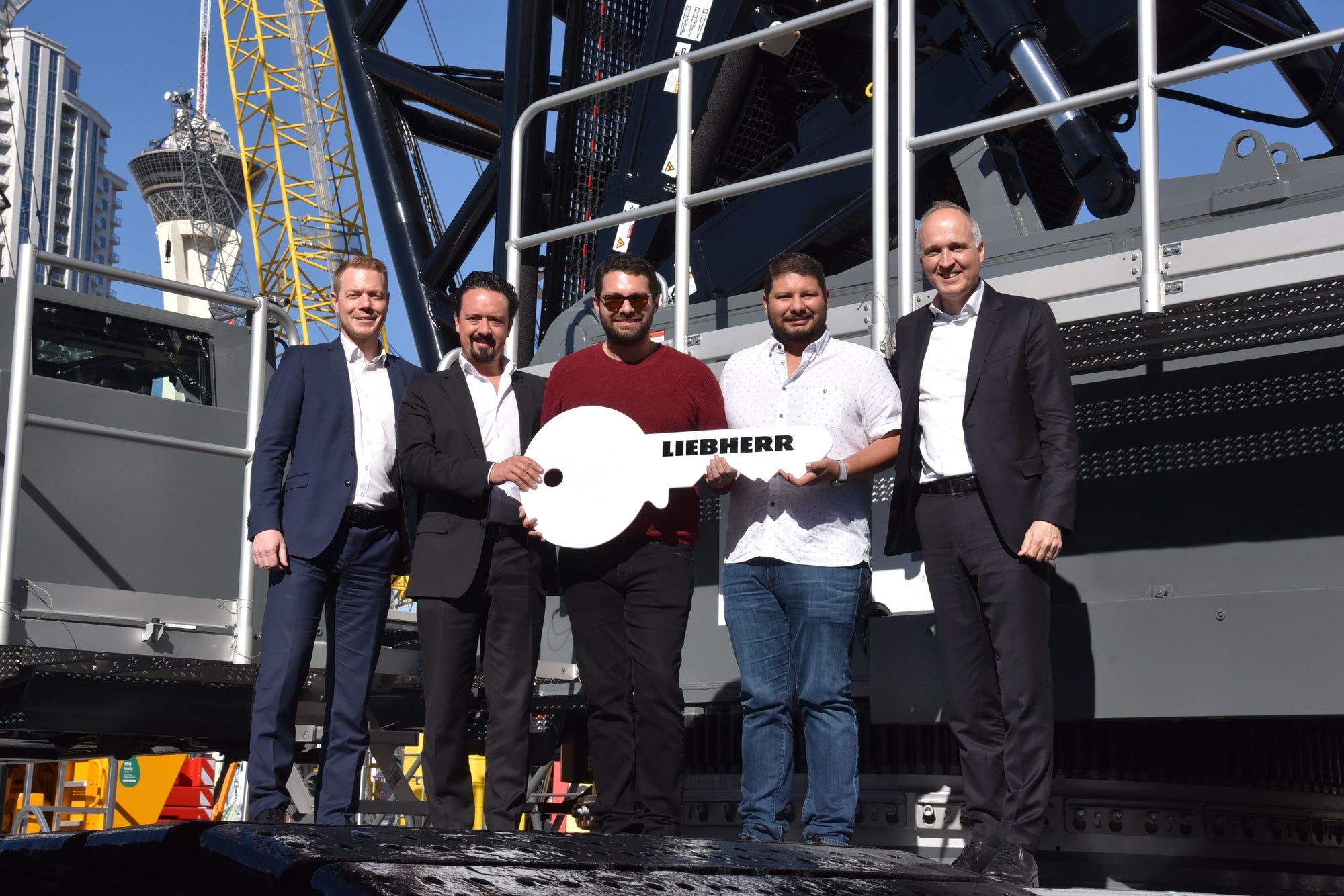 ESEASA Takes Delivery of the First LR 1700-1.0W Narrow-Track Crawler Crane in Latin America