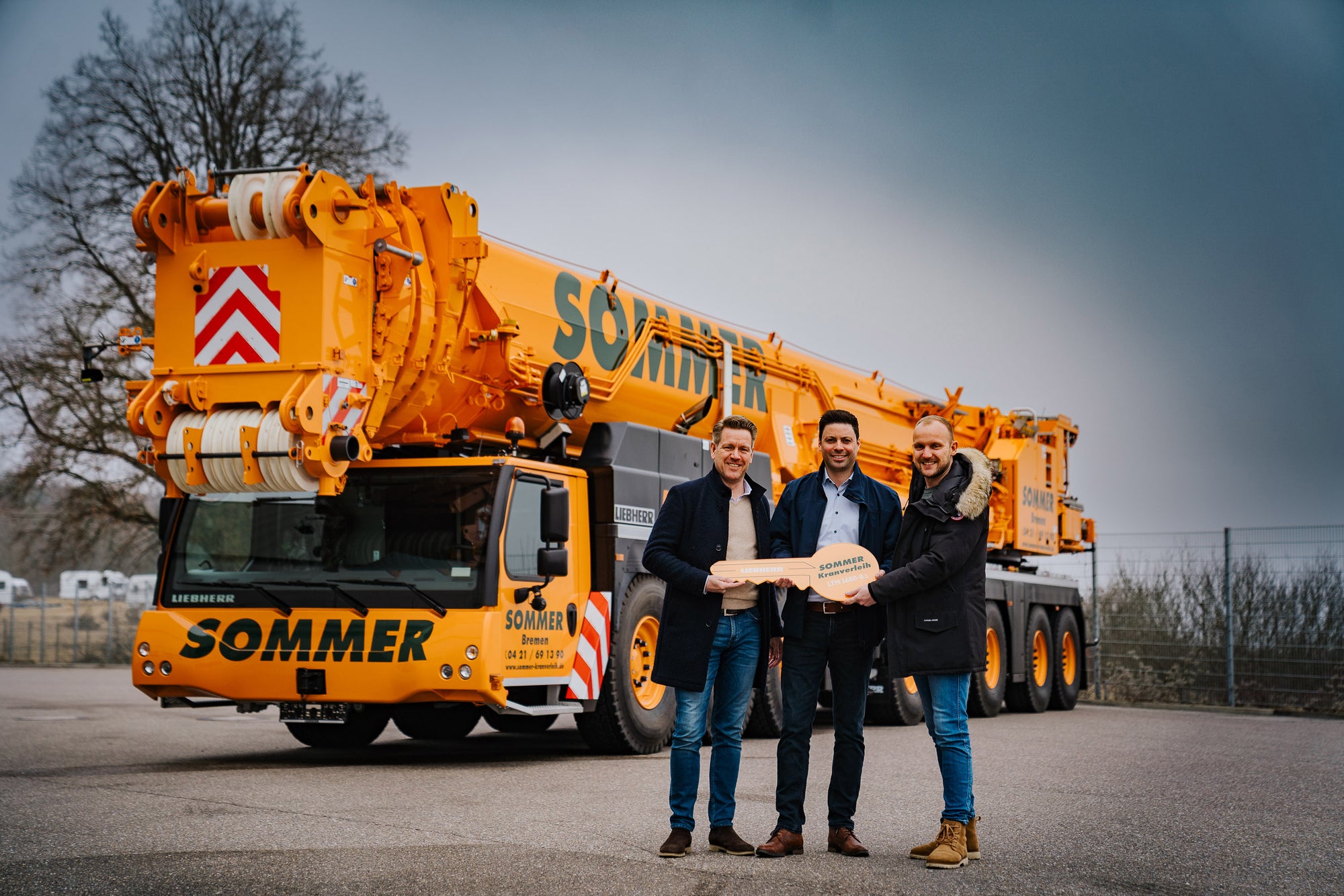 Established in Large Crane Class: Sommer Takes Delivery of Liebherr LTM 1650-8.1 mobile crane