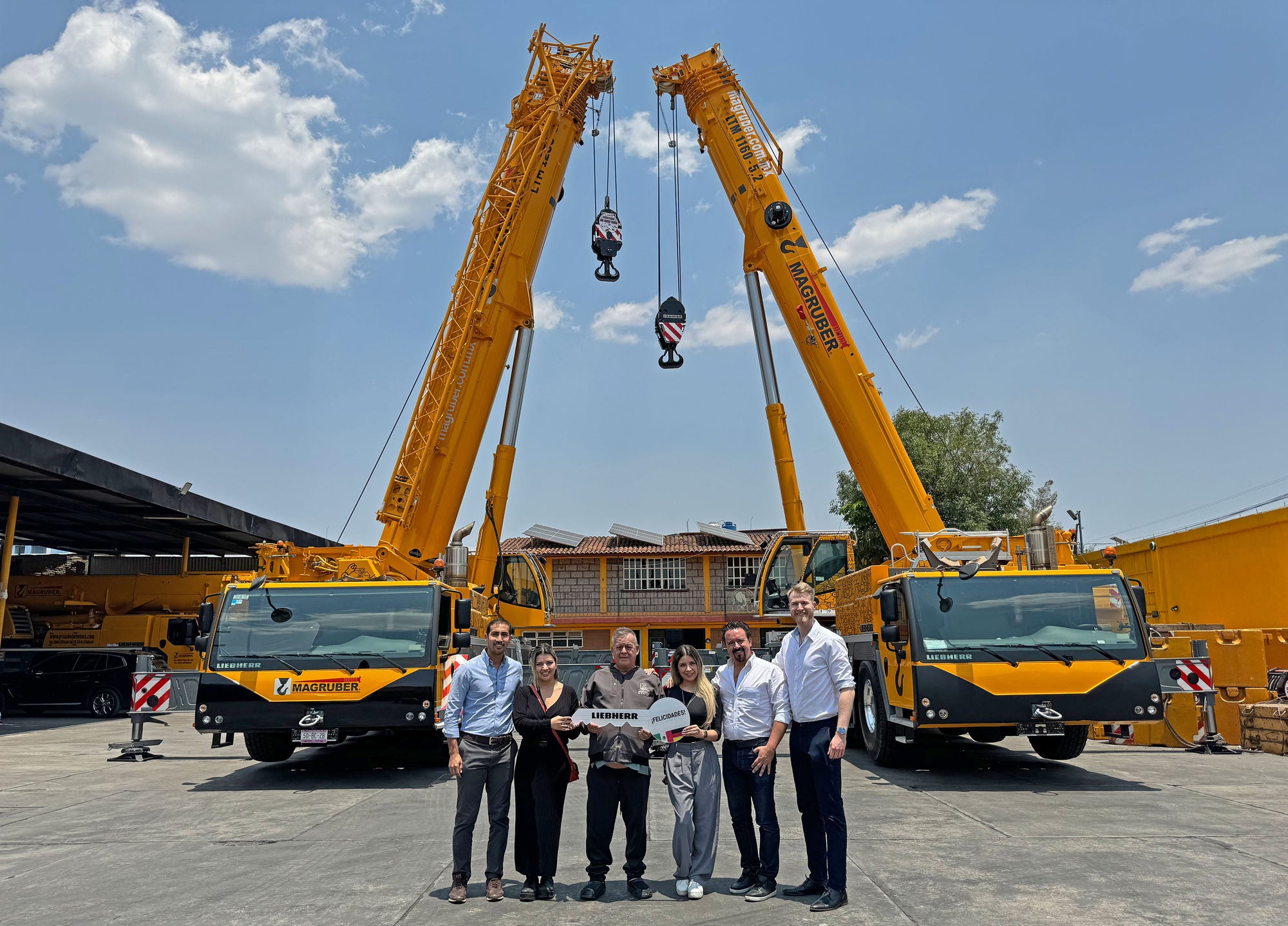 Modern Cranes For Mexico: Magruber Counts on Liebherr