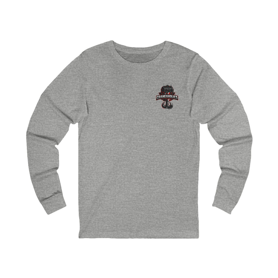 Crane Life | Crane Operator Long Sleeve Shirt | Craneaholics alternate view