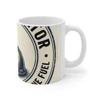 Running on Coffee & Crane Logic | Operator Mug | Craneaholics 11oz Coffee Mug — image 3