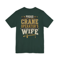 Crane Operator's Wife T-Shirt | Gift for Crane Wife — image 22