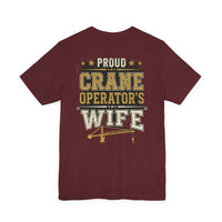 Crane Operator's Wife T-Shirt | Gift for Crane Wife — image 34