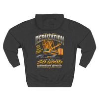 Hoodie - 'Reputation' Heavy Equipment Graphic Fleece Hoodie — image 3