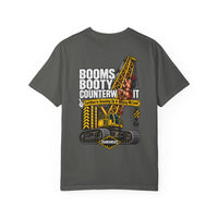 Certified In Booming Up Shirt | Booms Booty Counterweight Crane Operator Tee | Craneaholics Comfort Colors — image 4