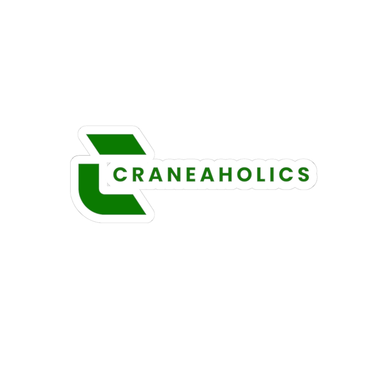 Craneaholics Kiss-Cut Stickers - Perfect for Enthusiasts and DIY Projects