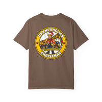 Merry & Heavy Christmas Crane Shirt | Crane Operator Holiday Tee | Craneaholics Comfort Colors — image 5