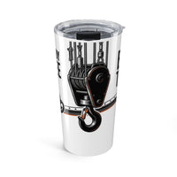 Fueled by Coffee | Crane Operator 20oz Tumbler | Craneaholics — image 1