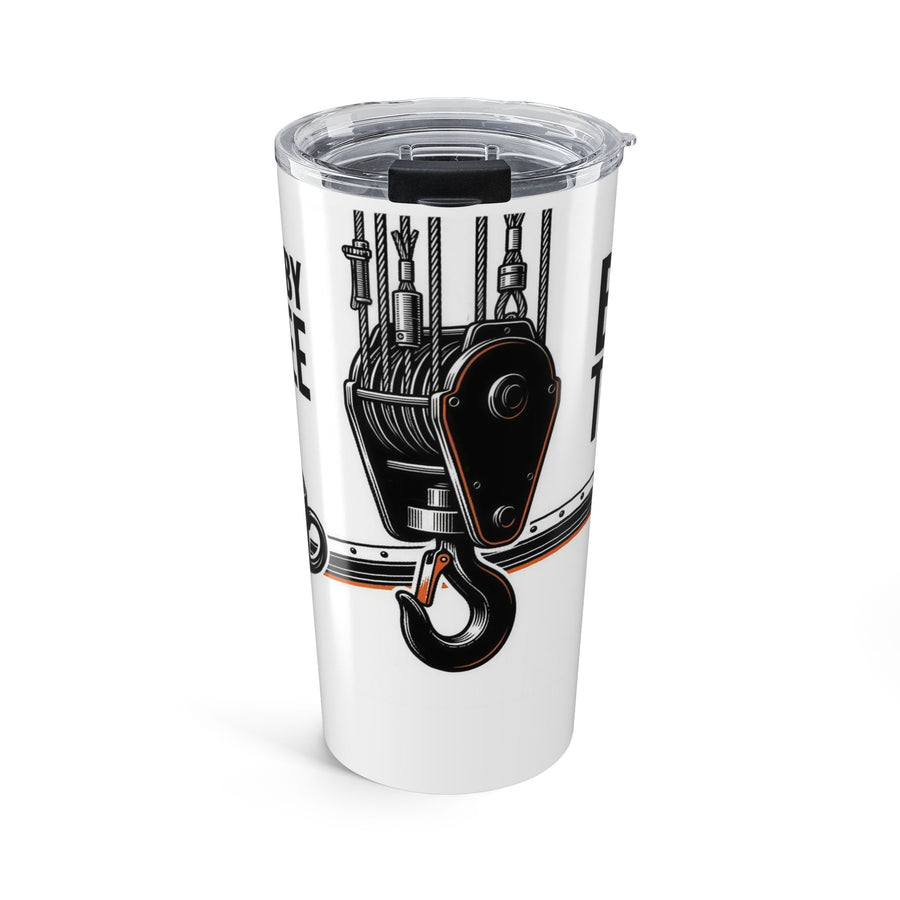 Fueled by Coffee | Crane Operator 20oz Tumbler | Craneaholics