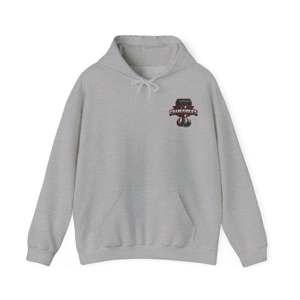 Iron in the Blood | Crane Operator Hoodie | Heavy Duty Craneaholics Pullover