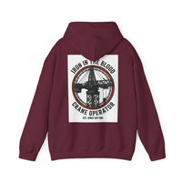 Iron in the Blood | Crane Operator Hoodie | Heavy Duty Craneaholics Pullover — image 8