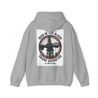 Iron in the Blood | Crane Operator Hoodie | Heavy Duty Craneaholics Pullover — image 5