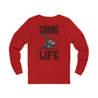 Crane Life | Crane Operator Long Sleeve Shirt | Craneaholics — image 23