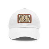 Crane Operator Dad Hat | Leather Patch Cap | Craneaholics Operator Hat
