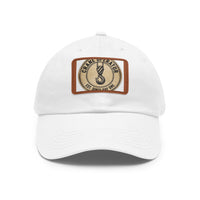 Crane Operator Dad Hat | Leather Patch Cap | Craneaholics Operator Hat — image 1