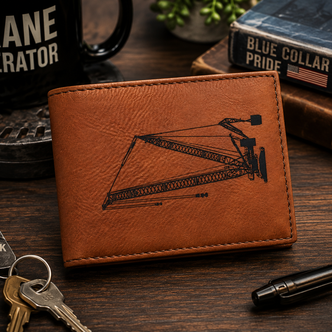 Premium Crane Operator RFID Wallet