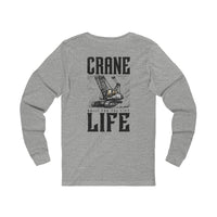 Crane Life | Crane Operator Long Sleeve Shirt | Craneaholics — image 11