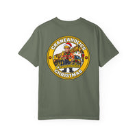 Merry & Heavy Christmas Crane Shirt | Crane Operator Holiday Tee | Craneaholics Comfort Colors — image 6