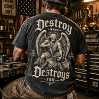 Craneaholics Destroy What Destroys You Vintage Tee — image 6