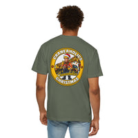 Merry & Heavy Christmas Crane Shirt | Crane Operator Holiday Tee | Craneaholics Comfort Colors — image 15