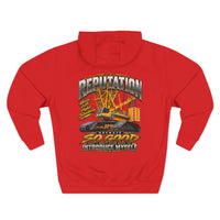 Hoodie - 'Reputation' Heavy Equipment Graphic Fleece Hoodie — image 6