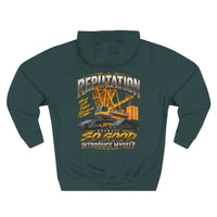 Hoodie - 'Reputation' Heavy Equipment Graphic Fleece Hoodie — image 4