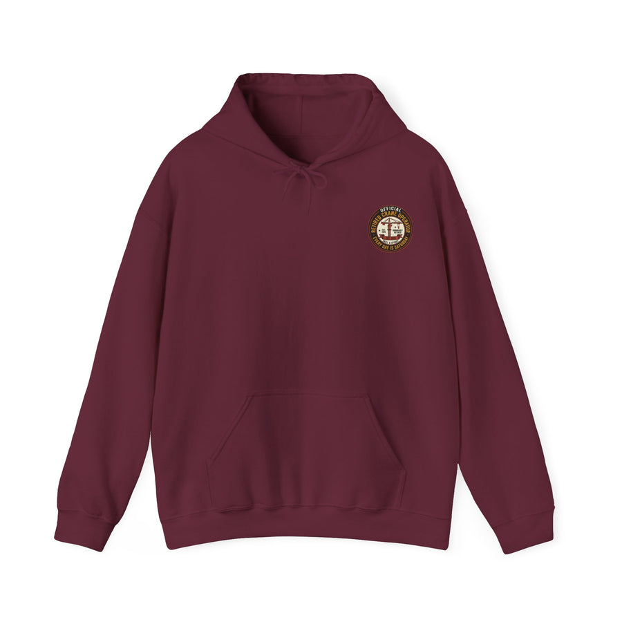 Retired Crane Operator Hoodie | Retirement Gift for Him alternate view