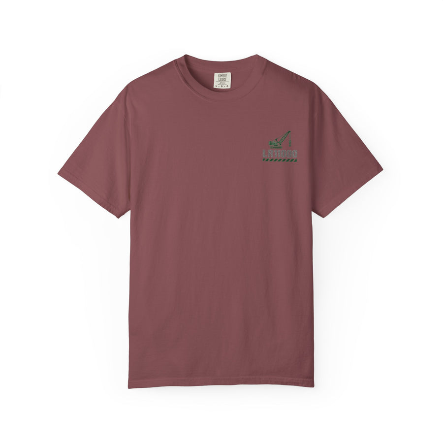 Quit Bitching Crawler Crane Shirt | LR11000 Move It Yourself | Craneaholics Comfort Colors alternate view