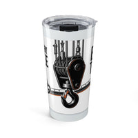 Fueled by Coffee | Crane Operator 20oz Tumbler | Craneaholics Drinkware — image 1