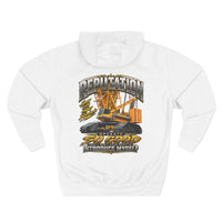 Hoodie - 'Reputation' Heavy Equipment Graphic Fleece Hoodie — image 2