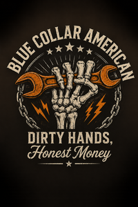 Craneaholics American Dream Dirty Hands Honest Money Tee — image 4