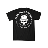 Craneaholics Skills Pay Bills Crane T-Shirt | Heavy Cotton