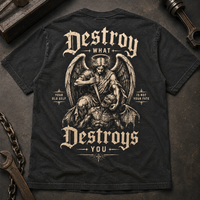 Craneaholics Destroy What Destroys You Vintage Tee — image 10