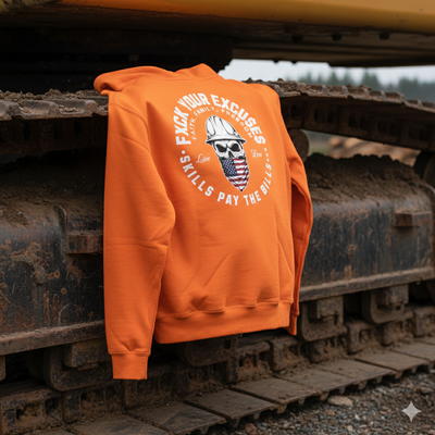 Faith, Family, Freedom American Blue Collar Premium Hoodie