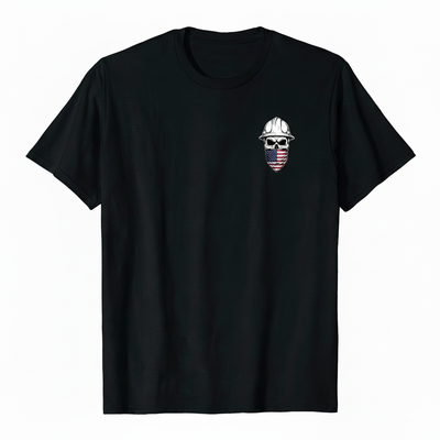 Faith, Family, Freedom American blue collar t shirt