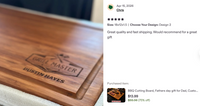 Corner Design V2 — Personalized BBQ Cutting Board for Dad — image 6