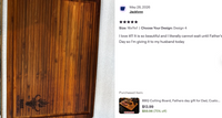 Corner Design V2 — Personalized BBQ Cutting Board for Dad — image 9