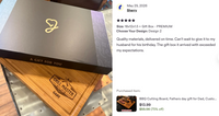 Corner Design V2 — Personalized BBQ Cutting Board for Dad — image 8