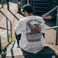 Craneaholics Operating Engineer Hooking for Cash Tee — image 6