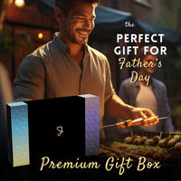 Premium Personalized BBQ Cutting Board Gift Set — Custom Engraved Father's Day Gift for Dad — image 5