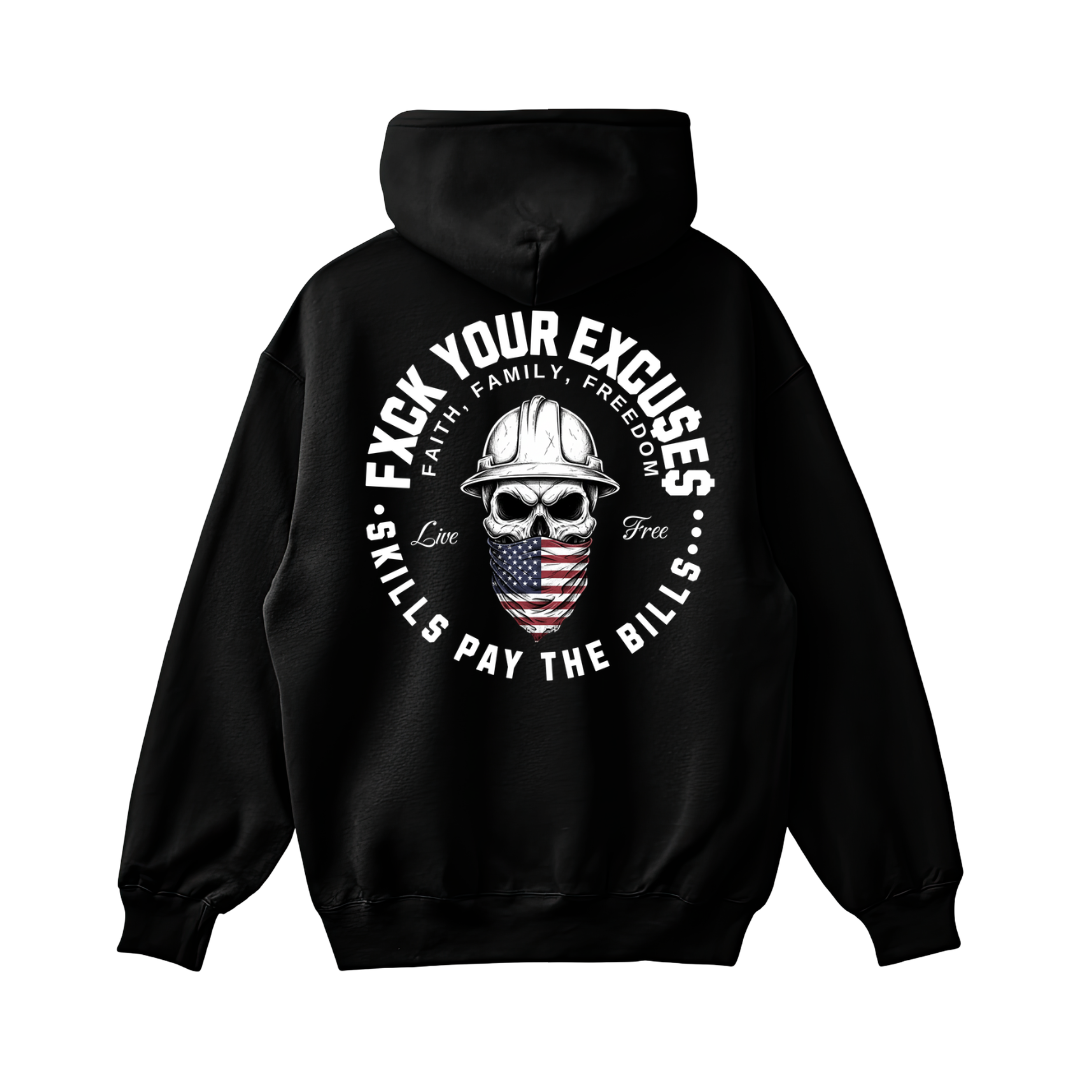 Craneaholics Faith Family Freedom Premium Hoodie