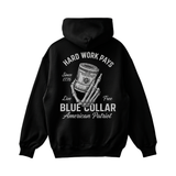 Craneaholics American Grind Premium Hoodie | Blue Collar