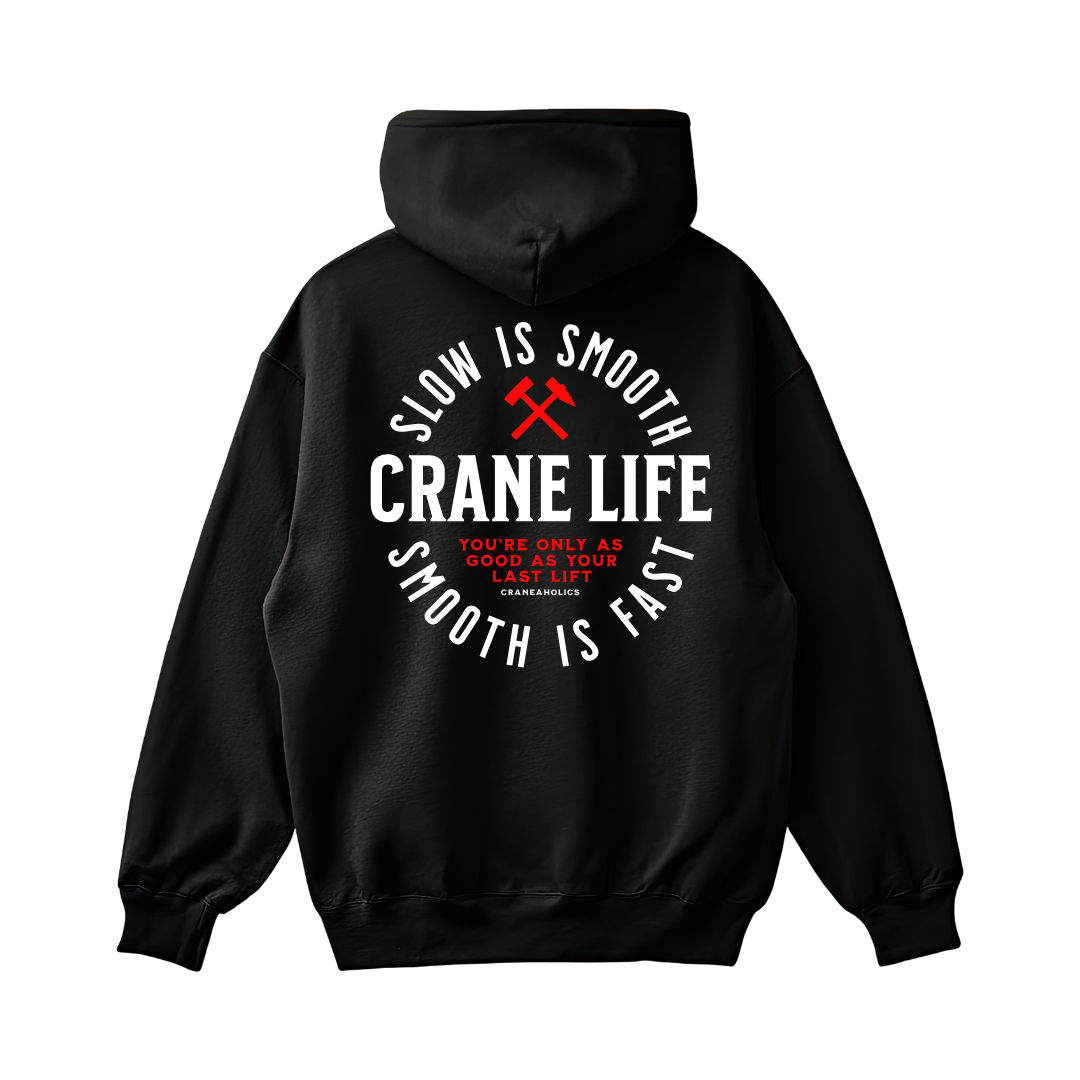 Craneaholics Slow Is Smooth Premium Hoodie