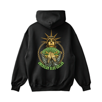 Craneaholics United States of Hard Work Hoodie — image 1