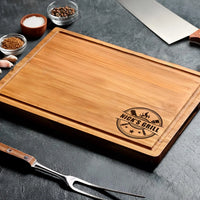 Corner Design V2 — Personalized BBQ Cutting Board for Dad — image 2
