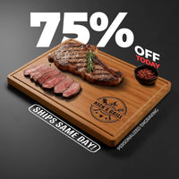 Corner Design V2 — Personalized BBQ Cutting Board for Dad — image 5